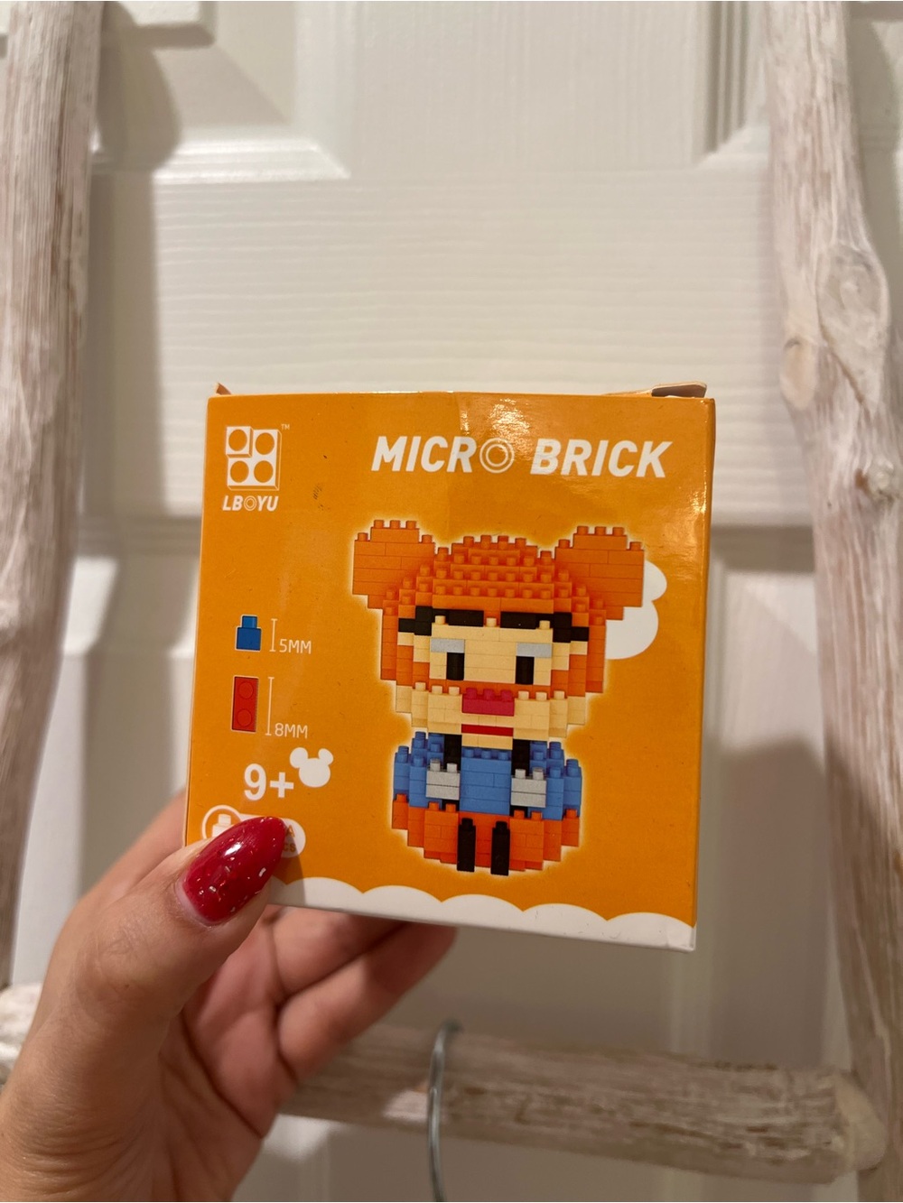 Micro Brick Kids Building Toy - Orange